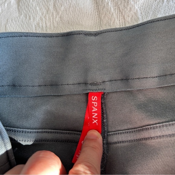 Spanx Women's small Pants Twill Ankle Cargo Stretch Pull on classic skinny fall - Picture 5 of 10
